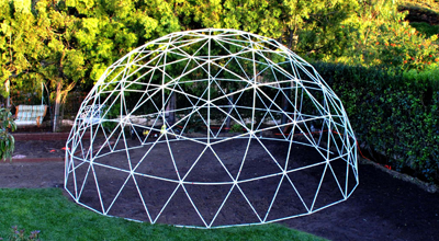 What is a geodesic dome?