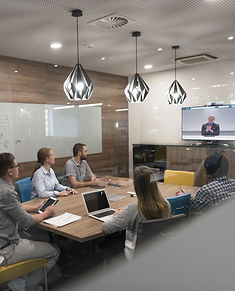 start up business people group attending