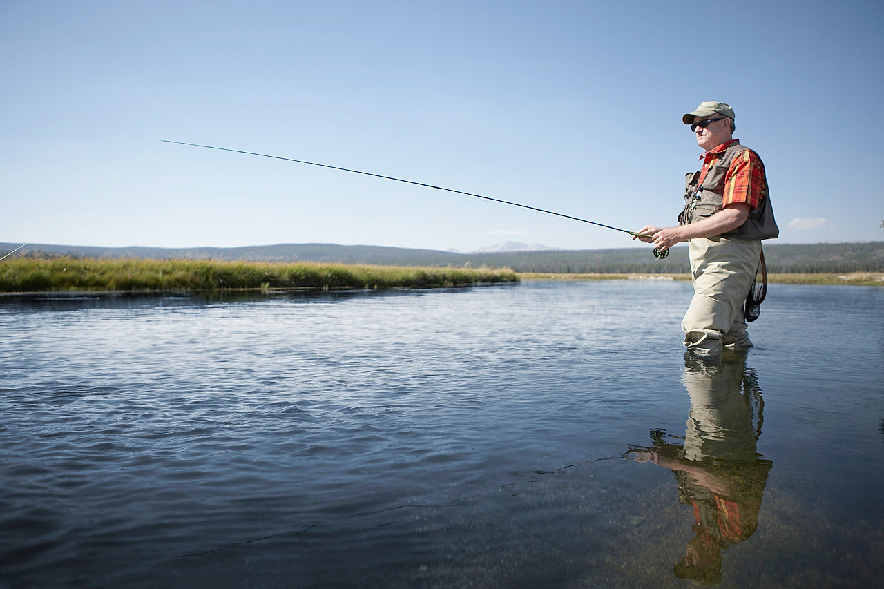 Man Fishing