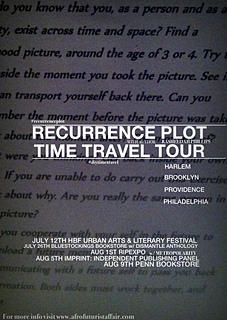 Recurrence Plot book tour