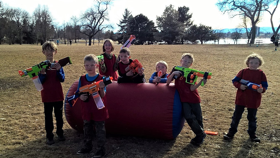 NERF Battle Zone parties Gallery