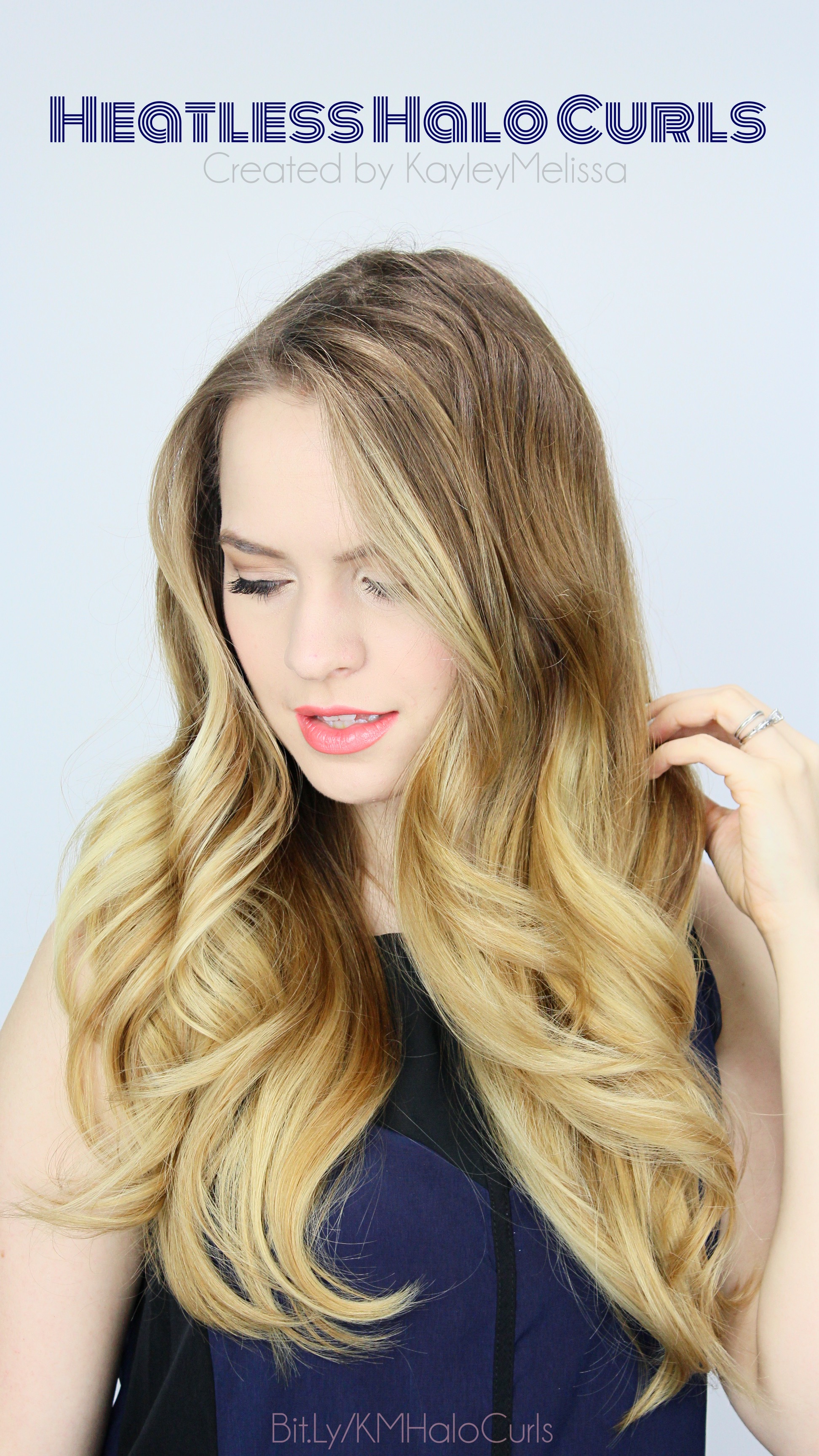 Heatless Halo Curls! kayleymelissa