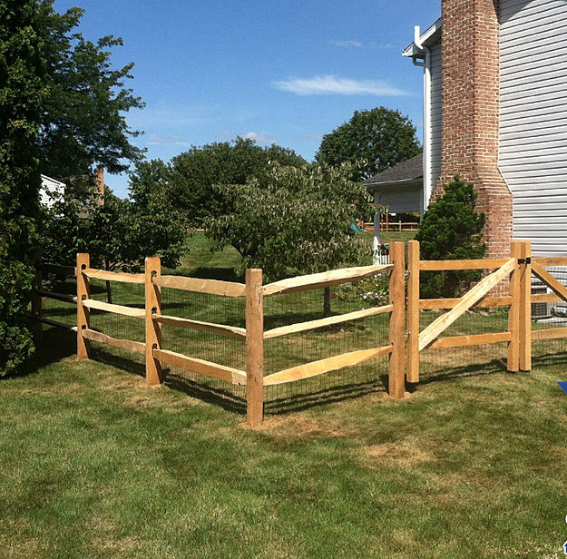 Split Rail Fence Gate Split Rail Fence Gate