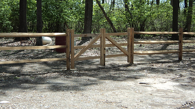 Split Rail Fence Gate Split Rail Fence Gate