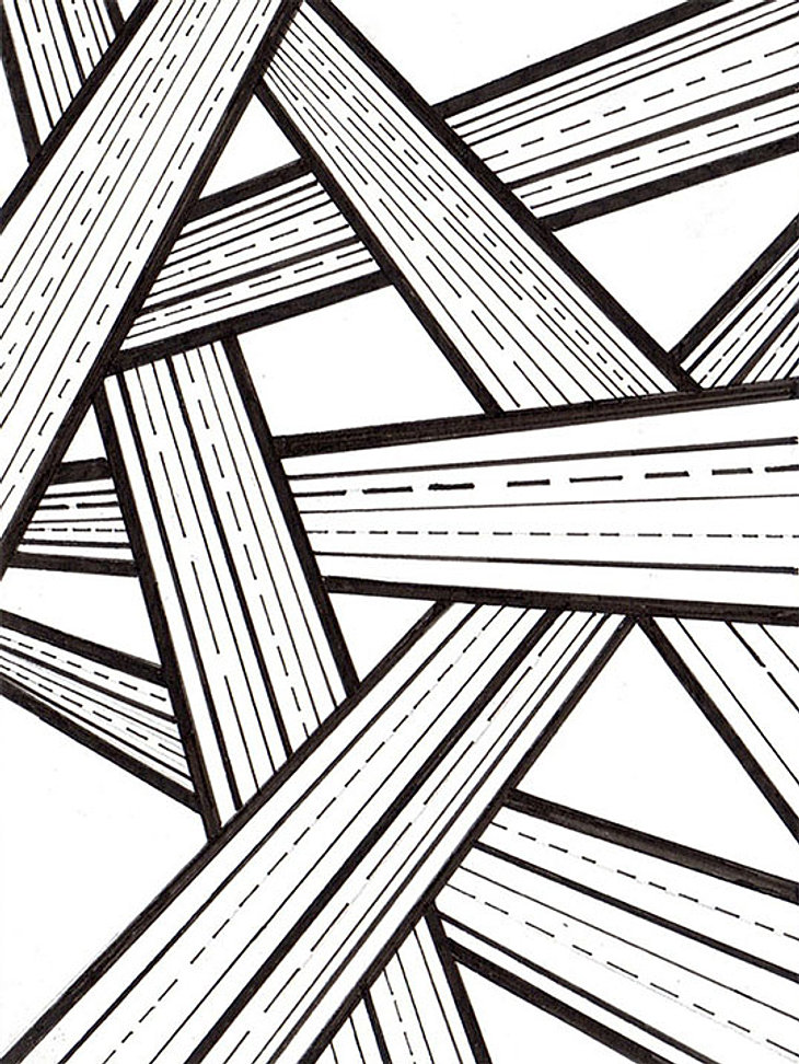Drawing Lines In Photo : Rebeccahsieh artworks