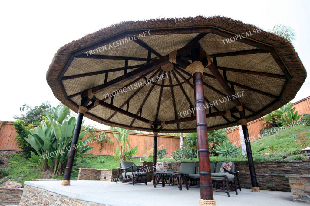 Tiki Hut California Tropical Shade Imports