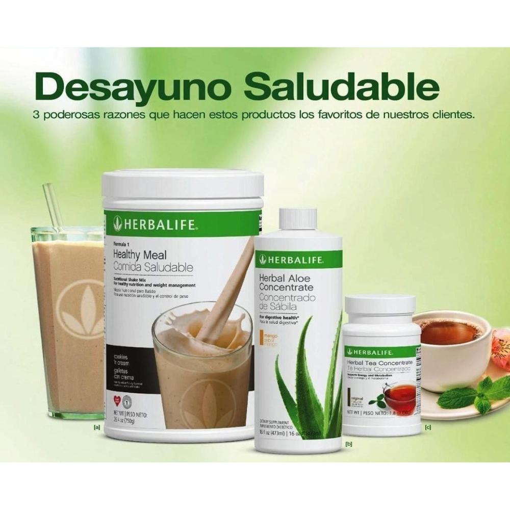 Combo Herbalife 3 Productos, Áloe, Batido Y Te Combo Herbalife 3 Productos, Áloe, Batido Y Te