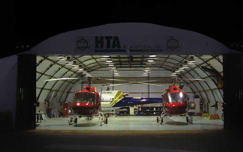 Heliport in Algarve (Portugal)