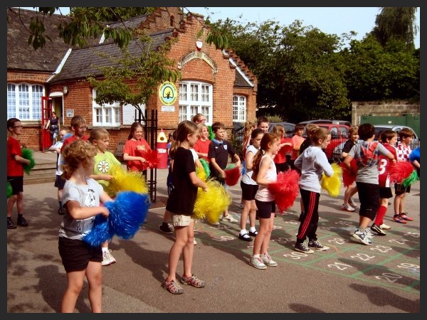 Whole school wake and shake.