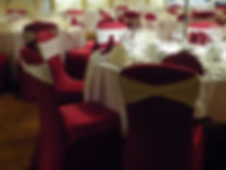 Burgundy wedding