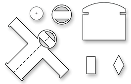 ultra pure ice paints equipment checkerboard templates