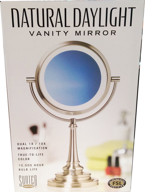 Sunter Natural Daylight Vanity Makeup Mirror whole-kitchen-sink