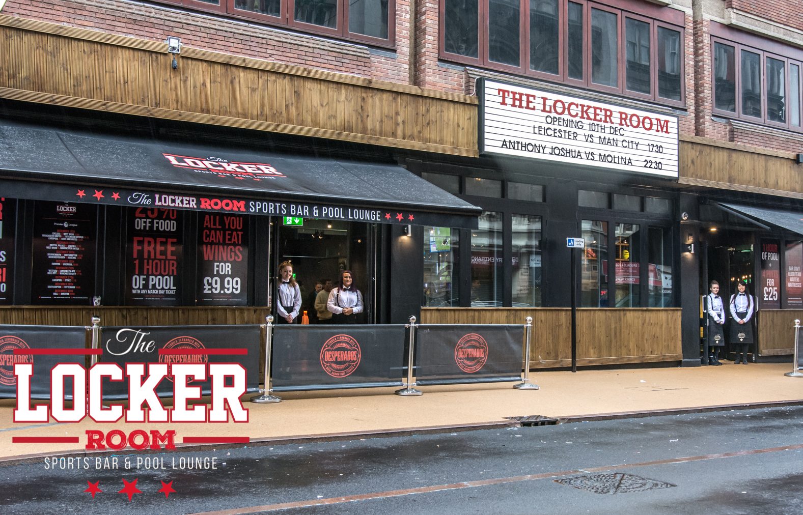 The Locker Room Leicester Menu The Locker Room Leicester Menu