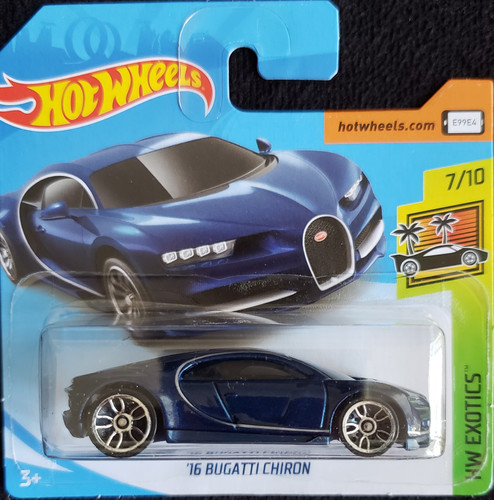 Hot Wheels Exotics Bugatti Chiron Universo Hot Wheels