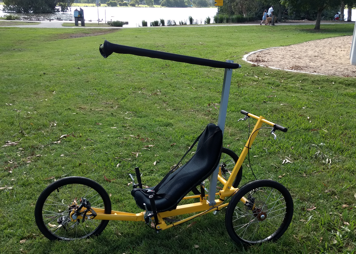 Therapytrike a fun recumbent bike for kids with a disability