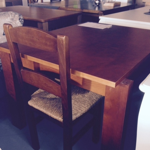 Muebles baratos, outlet muebles, mueble nacional Mesa extensible outlet cerezo