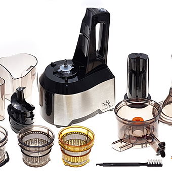 JR Ultra Juicer I JR Ultra 8000 Juicer, Next Gen, Whole Slow Juicer