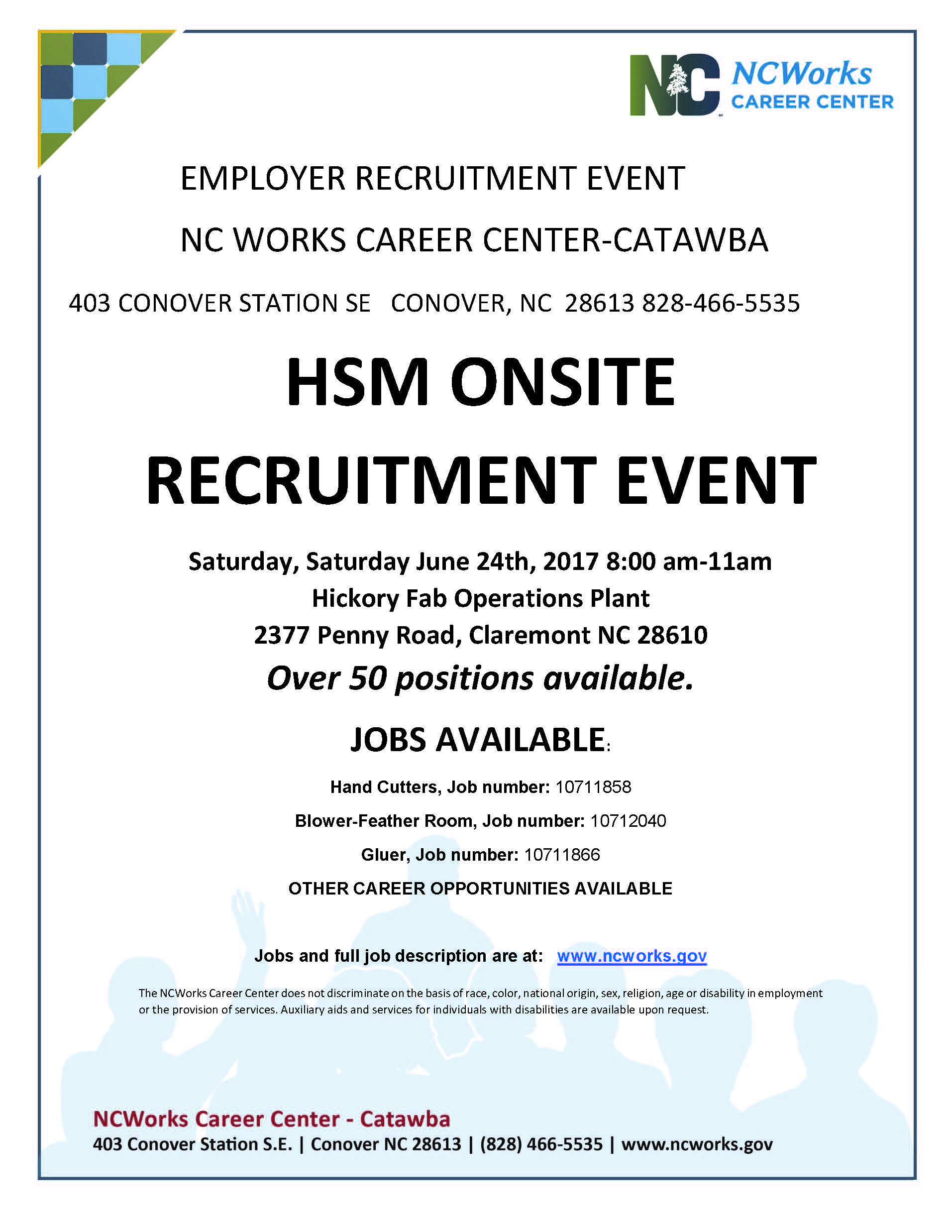 jobs claremont nc