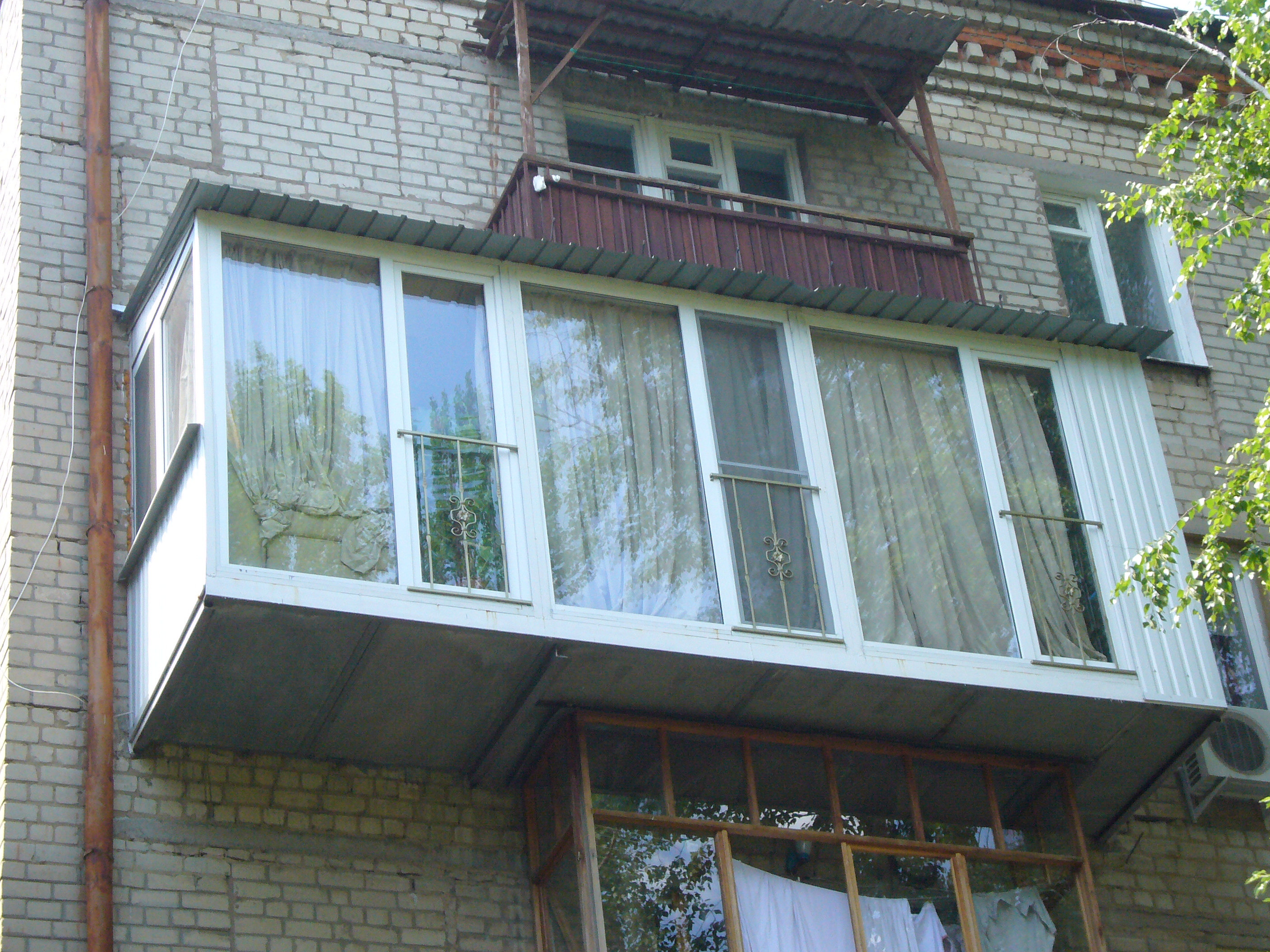 Ремонт балконов под ключ с нуля в харькове.