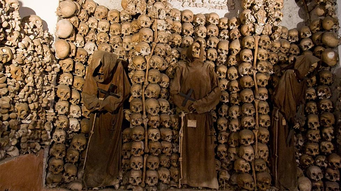 Крипта монахов-капуцинов Туристический маршрут по Риму: подземный Рим