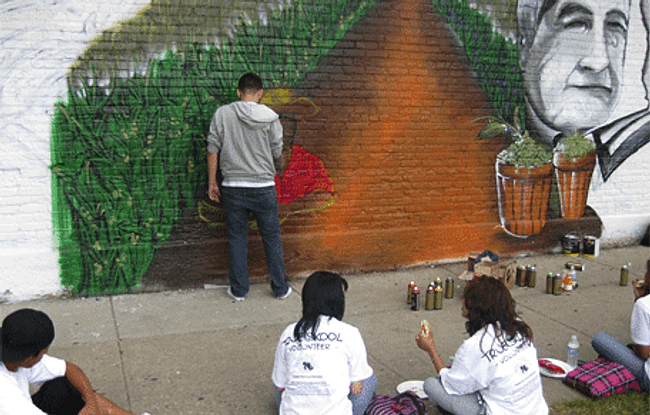 2009 Cesar Chavez Mural