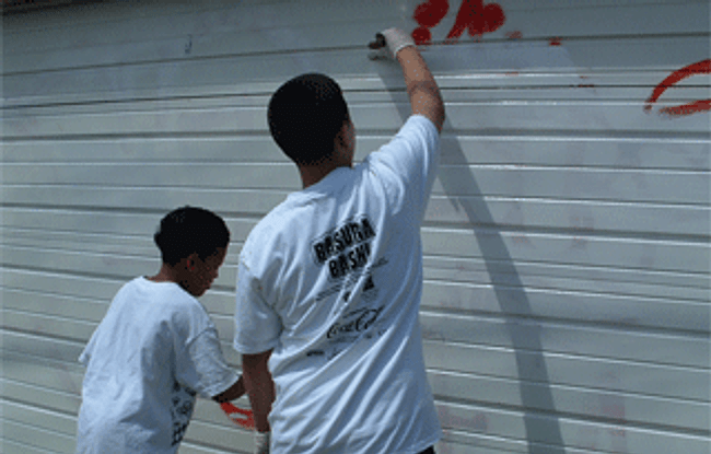 Illegal Graffiti Removal