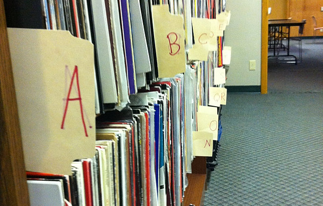 Vinyl Library...1,000s of these