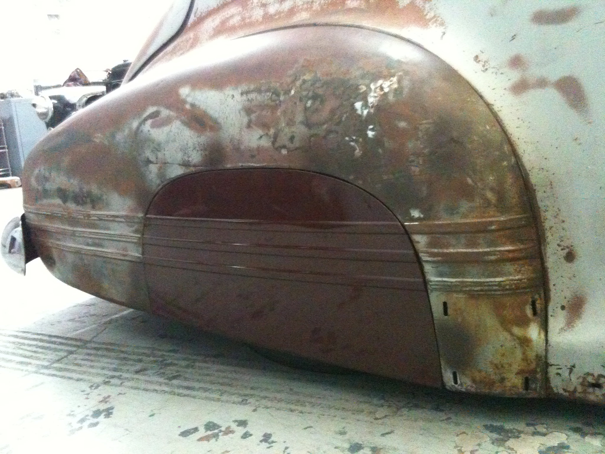 Clark Gillie Customs Finished Custom Fender Skirt