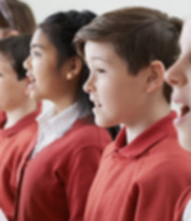 Children Singing in a Choir