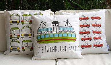 Hong Kong Icons Cushions