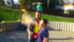 Ferienspiel clown zauberer mitmachzirkus akrobatik feuerspucken