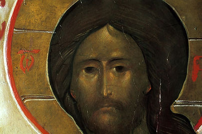 Icône du Christ (détail) Grégoire Kroug