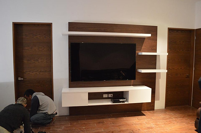 Grgmuebles fabrica de muebles de tv personalizados en monterrey Muebles de tv largos