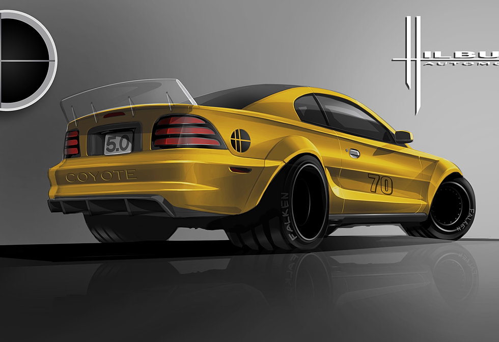 Sn95 Mustang Wide Body Kit