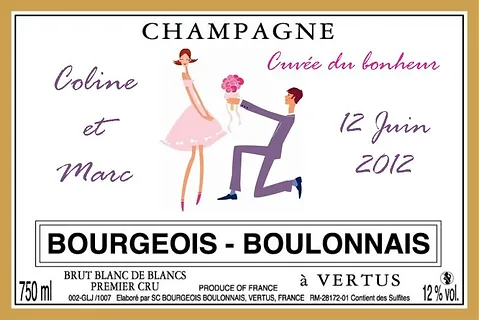 Nouveaux Modeles D Etiquettes Personnalisees Mariage Bapteme