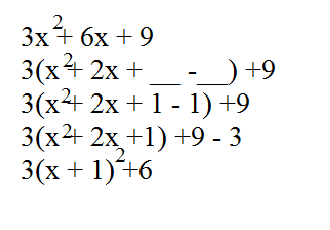 tenmath quadratics vertex form example