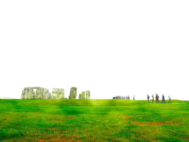 终于看到巨石阵了 终于看到巨石阵了