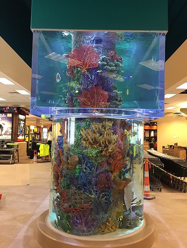 Custom Aquarium Reef Insert