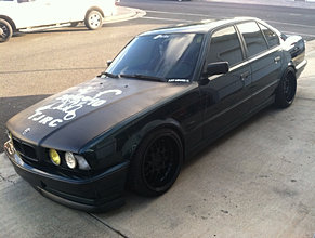 Bmw 540i cut springs #7