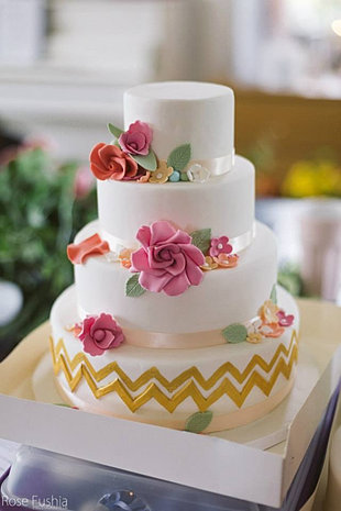 Cake Design - Toulouse Wedding Cake