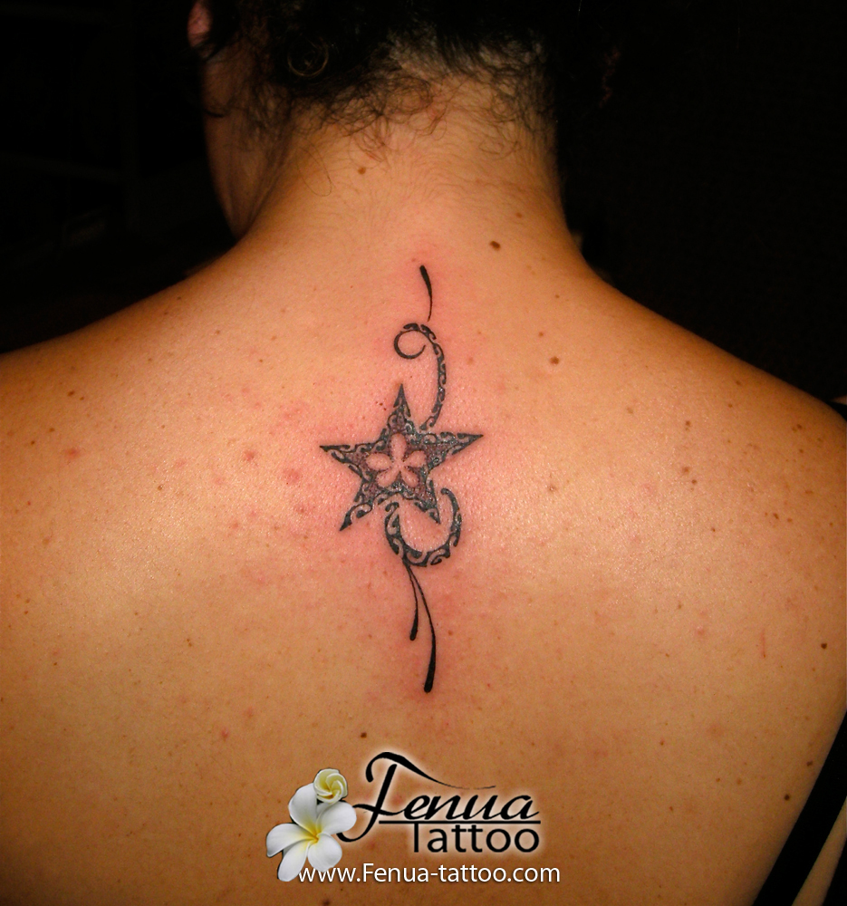 TATOUAGE POLYNESIEN by Pierre Martinez de Tahiti Tattoo Sanary/mer Picasa etoile