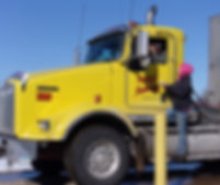 Employee With Semi Driver