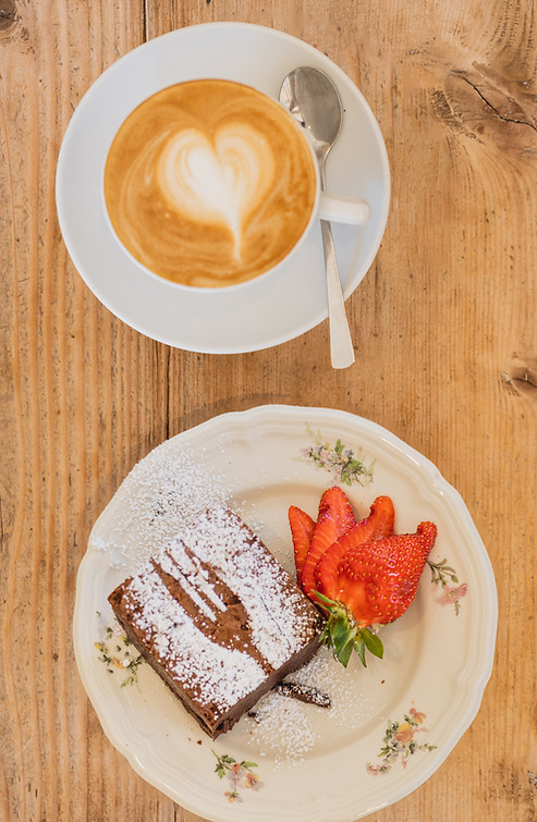 Kaffee und süsses Glück