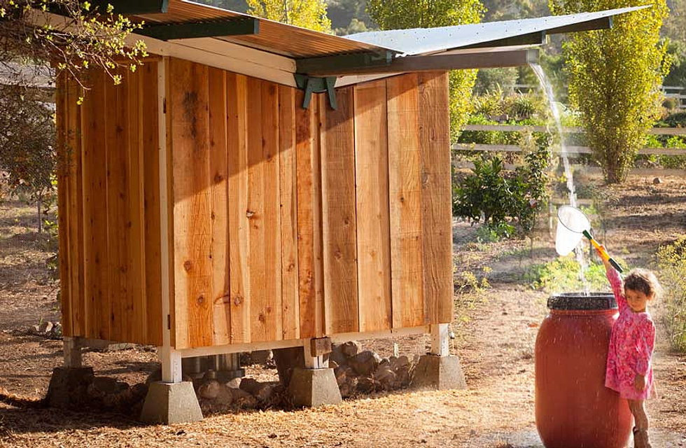 chicken house a chicken coop in toro canyon santa barbara that catches 