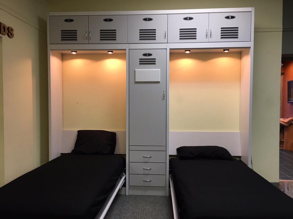 Folding Desk Locker Murphy Bed