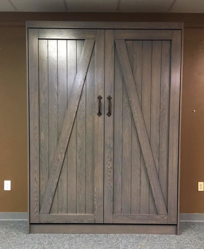Barn Door Murphy Wall Bed