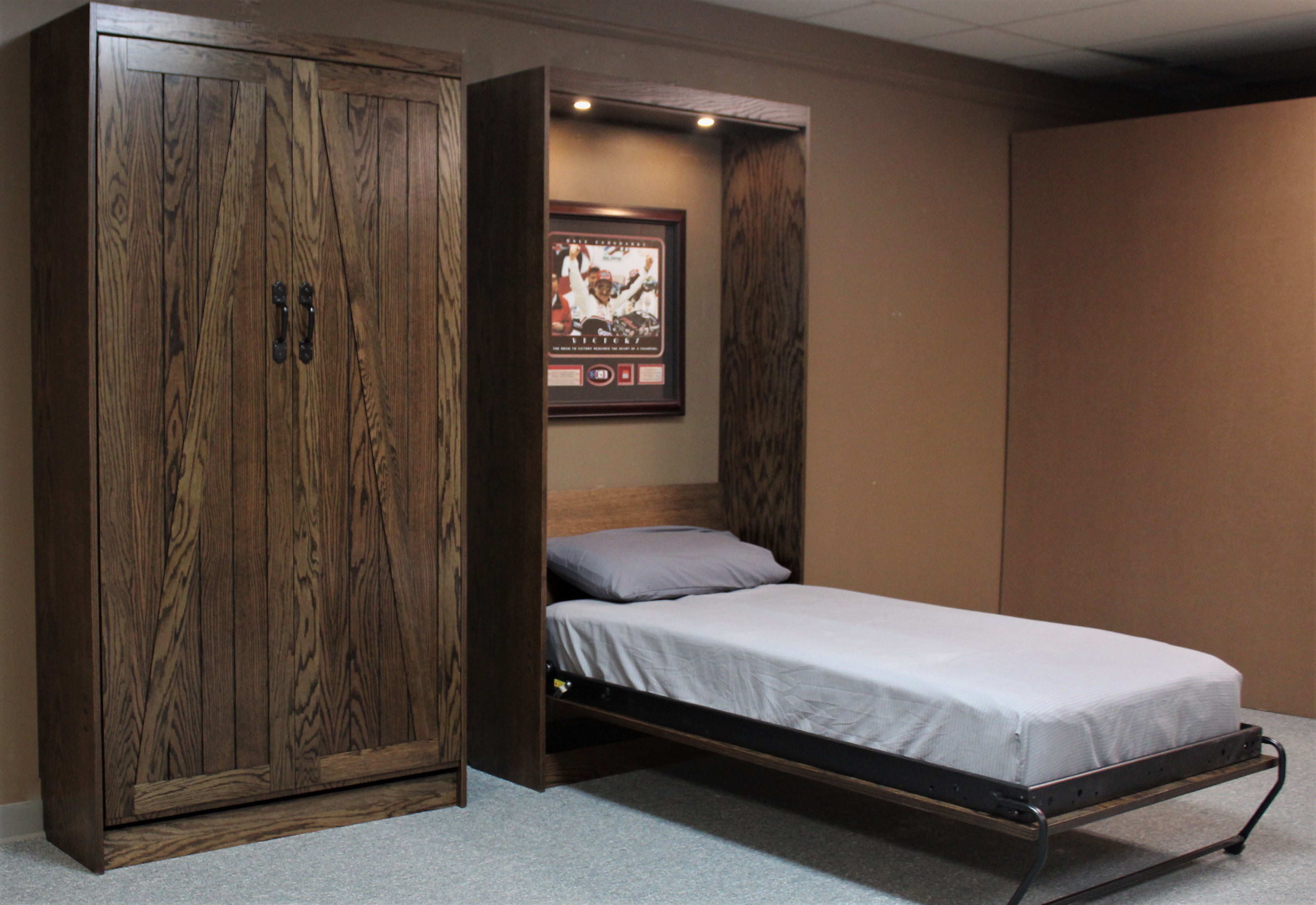 Barn Door Murphy Wall Bed