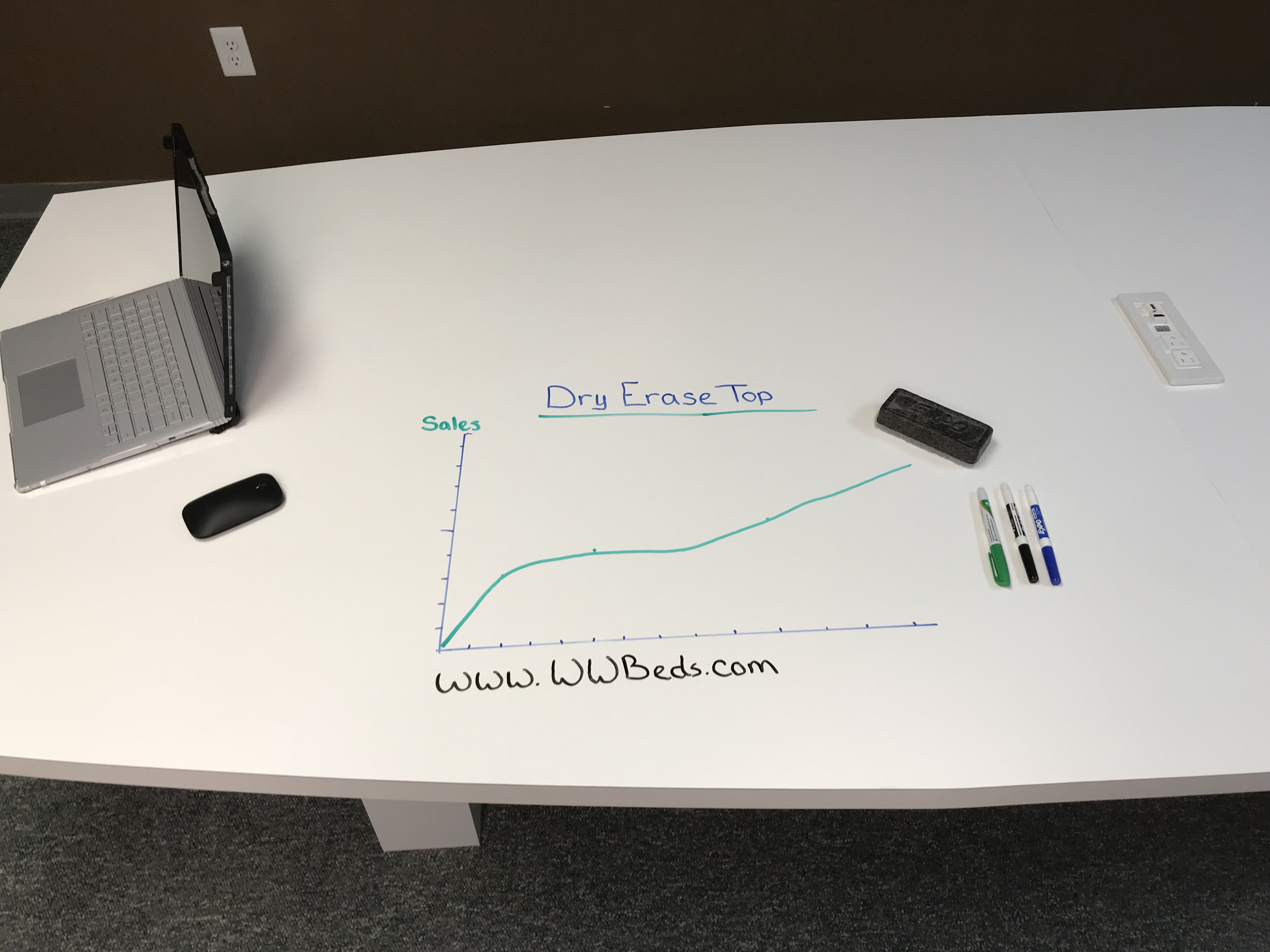 Dry Erase Conference Table