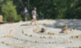Clearing and Saging the Labyrinth