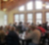 The Dining Room at Well Being Retreat Center in Northeast Tennessee
